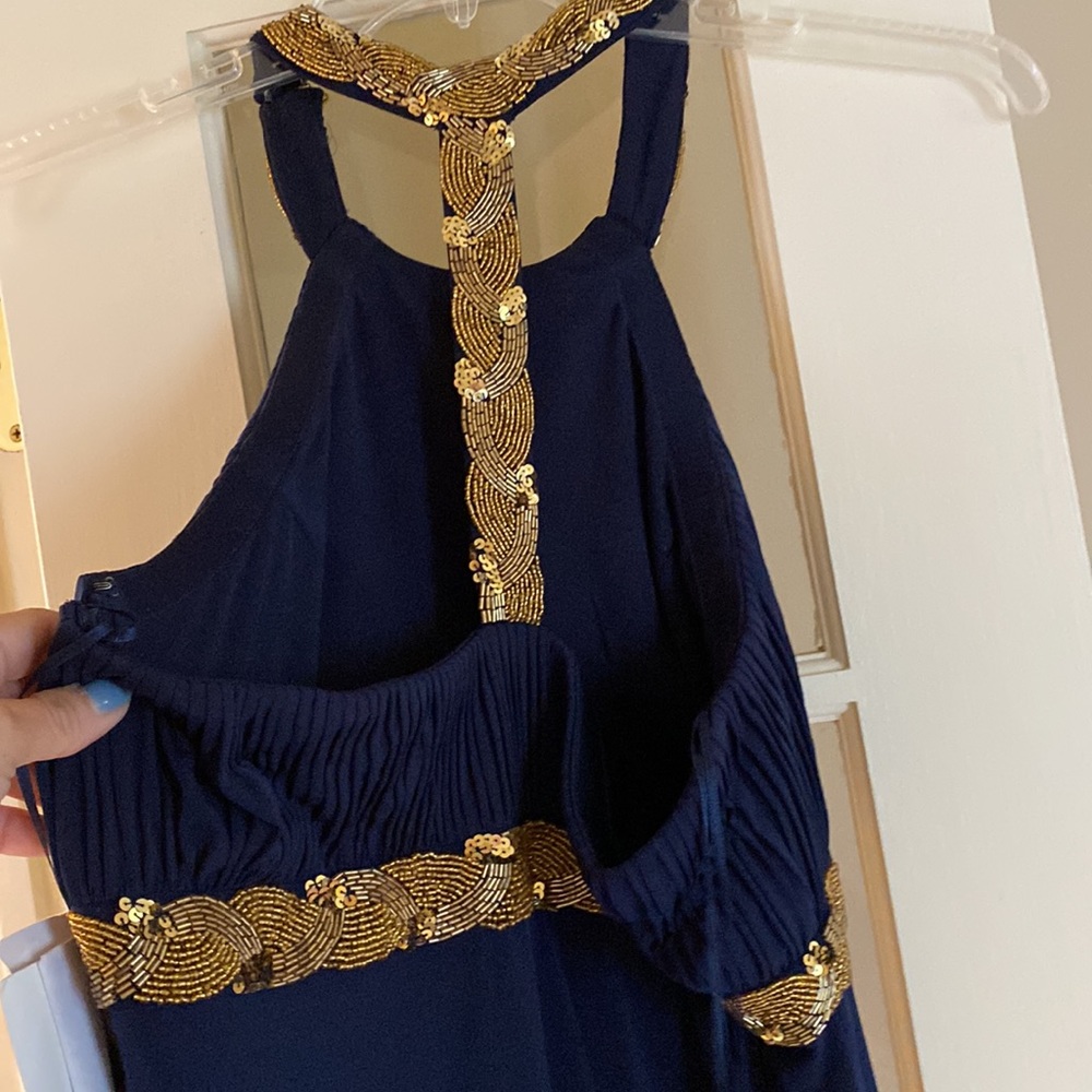NWT Navy Fancy dress - Picture 5 of 6